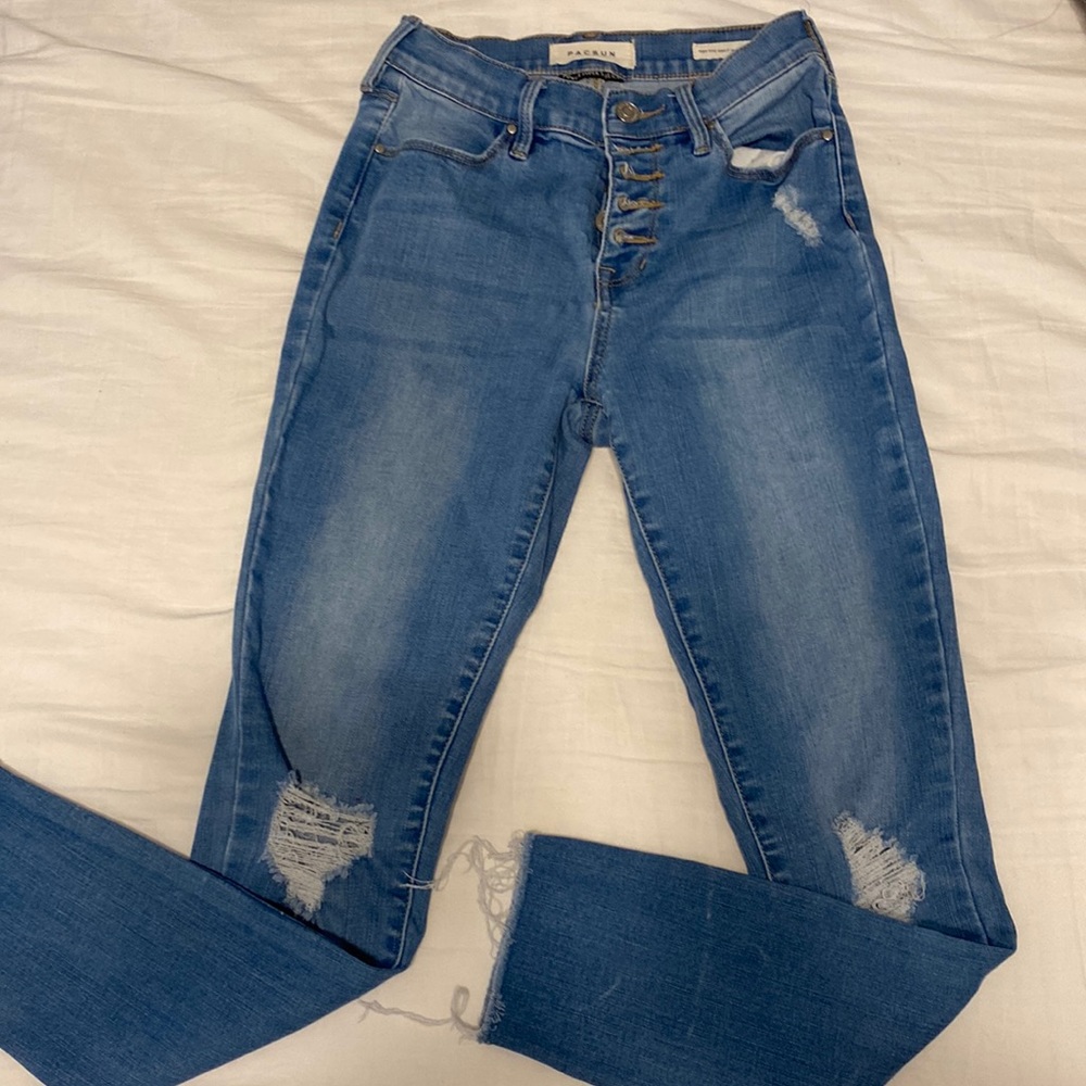Pacsun Denim High Rise Skinny Jeans